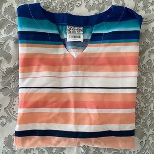UA scrub top sz XL
